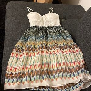 Printed dress